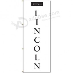3x8 ft. Vertikale lincoln logo flagge mit hoher qualität