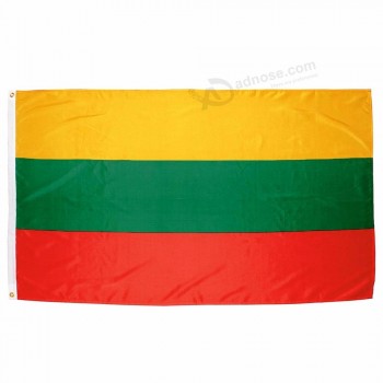 1 stuk klaar voor verzending 3x5 Ft 90x150cm ltu lt lietuvos respublika republiek litouwen vlag