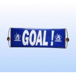 hand rollende vlag & fan scrolling banner, voetbal auto vlag, veer vlag custom