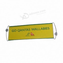 individuelles drucken sport jubeln flagge rollen billige hand scrollen banner