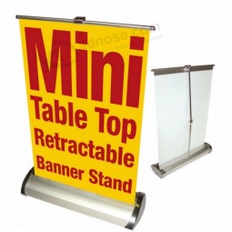 hand held A2 mini table aluminum alloy advertising roll-up banner