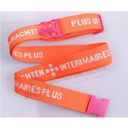 Cinturón de equipaje de aeropuerto OEM de material de poliéster impreso personalizado