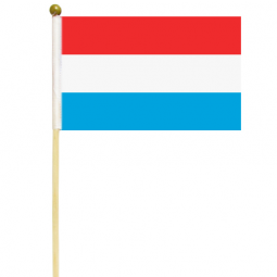 폴리 에스터 룩셈부르크 국가 손 흔들며 깃발 도매