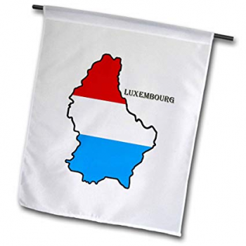 bandiera lussemburghese del giardino della bandiera del giardino nazionale del Lussemburgo
