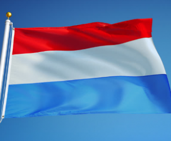 3x5 pies material de poliéster luxemburgo bandera nacional del país