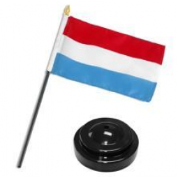 Mini Office Decorative Luxembourg Table Flag Wholesale