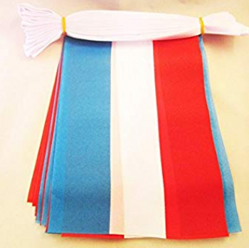 luxembourg country bunting flag banners for celebration