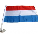 digitaal printen polyester mini luxembourg vlag voor autoraam