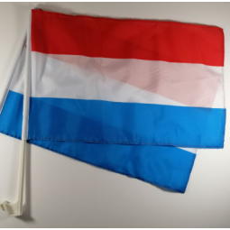 luxembourg country car window flag for advertisement