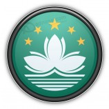 etiqueta da bandeira de macau adesivo de carro decalque 5 '' x 5 ''