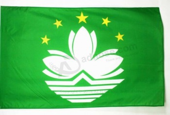 Macau vlag 5 'x 8' voor een paal - Macanese vlaggen 150 x 250 cm