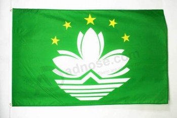 bandeira de macau 2 'x 3' - bandeiras da Malásia 60 x 90 cm - bandeira 2x3 ft