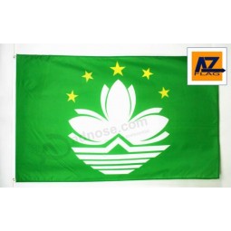 macau flag 5' x 8' - macanese BIG flags 150 x 250 cm - banner 5x8 ft high qualit