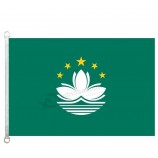 bandiera di Macao, 90 * 150 cm, 100% poliestere, banner, stampa digitale