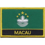 geborduurde blazer badge patch van macau land vlag