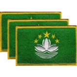 confezione da 3 patch bandiera paese 3,50 