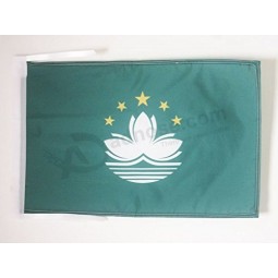 bandera bandera de macau cordones de 18 '' x 12 '' - banderas pequeñas de macanese 30 x 45cm - banner 18x12 in