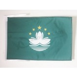 flag macau flag 18 '' x 12 '' шнуры - макинские флажки 30 x 45см - баннер 18x12 дюймов