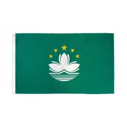 3x5 macau polyester flag 3'x5 super polyester nylon fade resistant double stitched premium penant house banner grommets