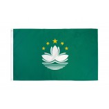 3x5 macau polyester vlag 3'x5 super polyester nylon vervagend dubbel gestikt premium penant huis banner doorvoertules