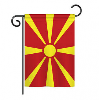 macedonia national garden flag house yard decorative macedonia flag