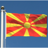 оптом большой национальный флаг македонии флаги республики македония