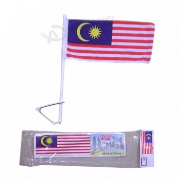 Impresión personalizada impermeable Malasia bandera del coche