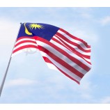 말레이시아 국기 다른 종류의 폴 리 에스테 르 국가 깃발