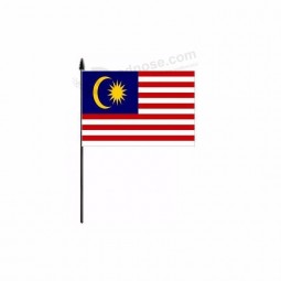 Economic Outdoor Hand Malaysia Flag For Sale