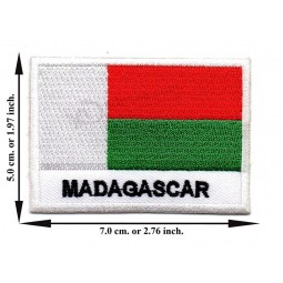 Madagaskar Flagge 1,97 