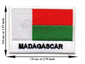 Madagaskar Flagge 1,97 