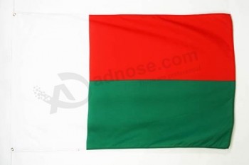 bandeira de madagascar 2 'x 3' - bandeiras de madagascar 60 x 90 cm - banner 2x3 ft
