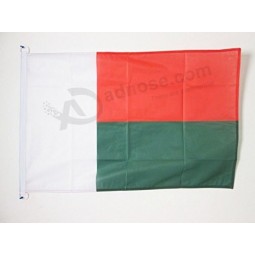 madagaskar nautische flagge 18 '' x 12 '' - madagaskanische flaggen 30 x 45 cm - banner 12x18 in für boot