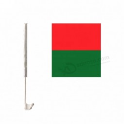 Hervorragende Qualität Mehrfarbendruck Polyester Banner Madagaskar Autofensterfahnen