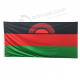 hoge kwaliteit polyester nationale vlag van Malawi