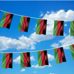 dekorative Polyester Malawi Bunting Banner Flagge