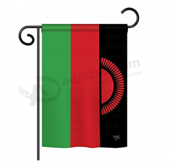 bandera nacional del jardín del país de malawi bandera de la casa de malawi