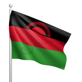 bandiera nazionale malawi di dimensioni standard di alta guality
