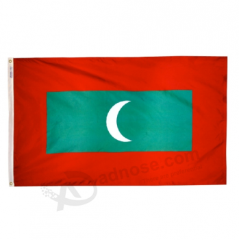 fabricante de bandeiras nacionais do país de poliéster maldivas