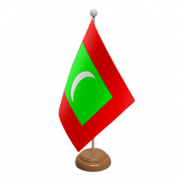 몰디브 테이블 국기 몰디브 바탕 화면 플래그