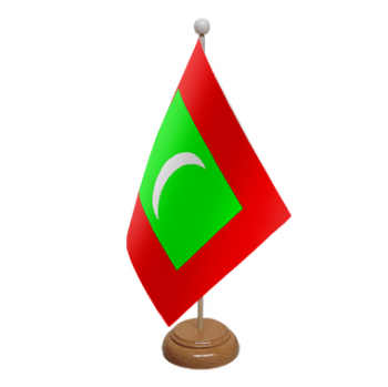 Maldiven tafel nationale vlag Maldiven desktop vlag