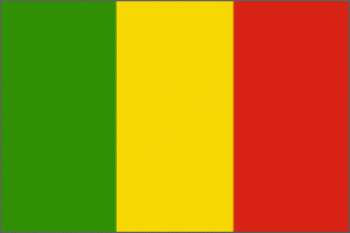 оптовый заказ высокое качество Мали флаг нейлон 12 дюймов. х 18 дюймов.