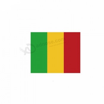 Großhandel im Einzelhandel Haargebrauch Mali Flagge Bandana Quadrat Schal