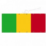 Flying Style brass Grommets Mali mesh flag for Tailgating