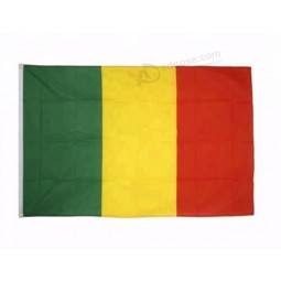 Bandiera in poliestere bandiera mali personalizzata di vendita calda