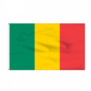 Большой пользовательский полиэстер Мали флаг, нестандартные флаги 3 х 5