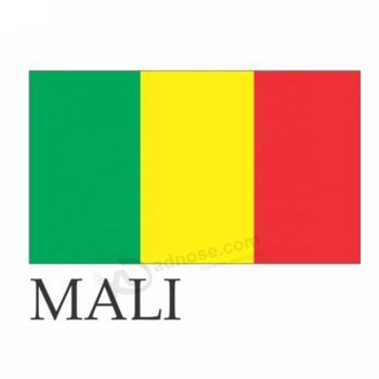 гордость открытый висит флаг страны Мали