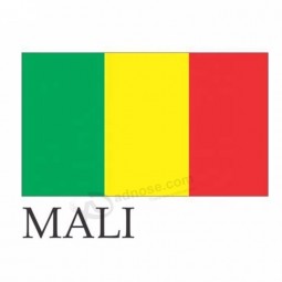 hängende Mali-Landesflagge des Stolzes im Freien