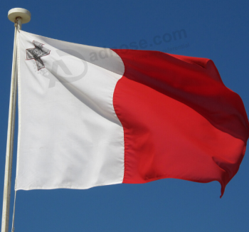 bandera de bandera de país de malta por encargo profesional