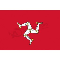 ilha de Man - bandeiras nacionais do país do mundo 18x12 - poster com impressão em vinil